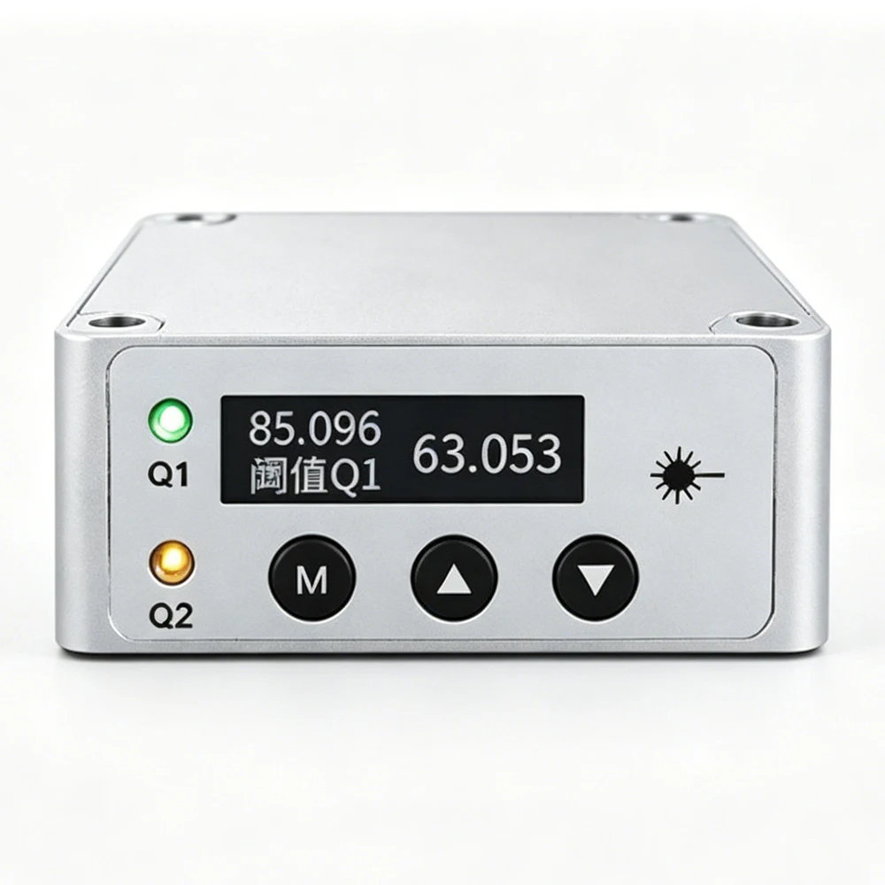 High Precision 0.002mm Laser Displacement Sensor Modbus RS485 NPN PNP Analog Output Thickness Height Test Industrial Measuring