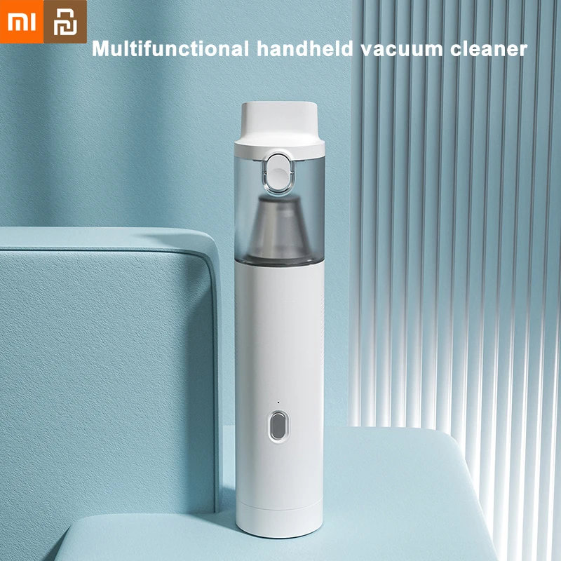 Xiaomi Youpin เครื่องดูดฝุ่นแบบใช้มือถือไร้สาย Duster ปั๊มสูญญากาศสําหรับบ้านแบบพกพา Strong ดูดไร้สายเครื่องมือทําความสะอาดรถยนต์ใหม่