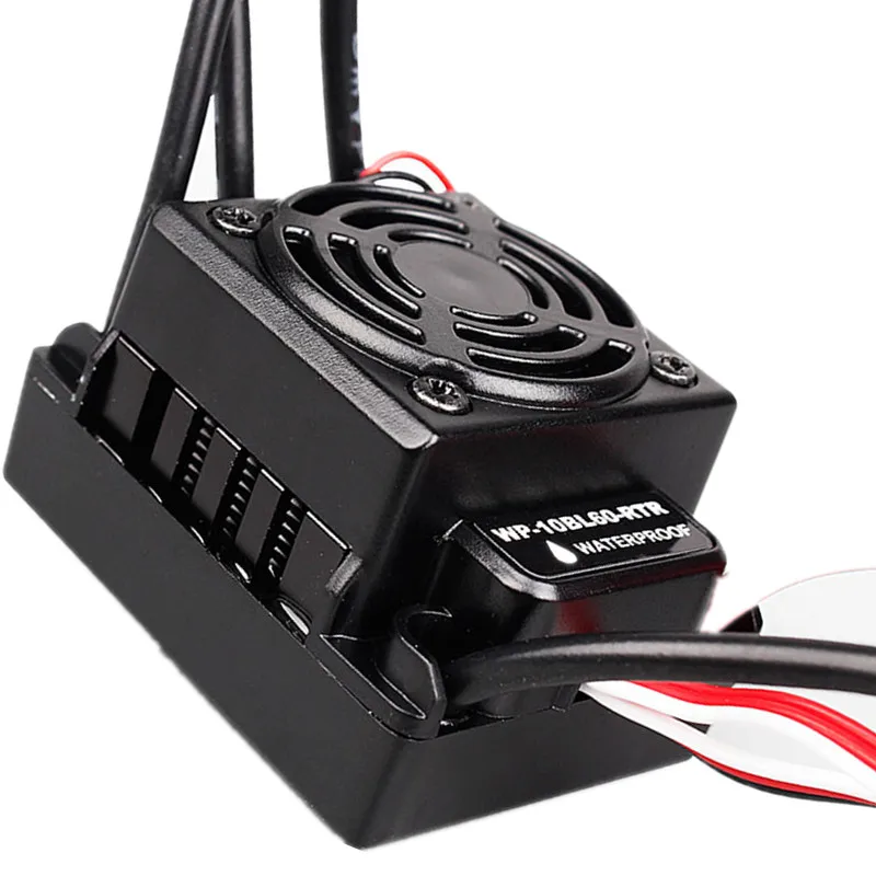 WaterProof 60A ESC WP-10BL60-RTR 3650 BRUSHLESS 540Motor 3300KV For 1/10 Scale Model RC Car Remote Control Car HSP HPI 2-3S Lipo