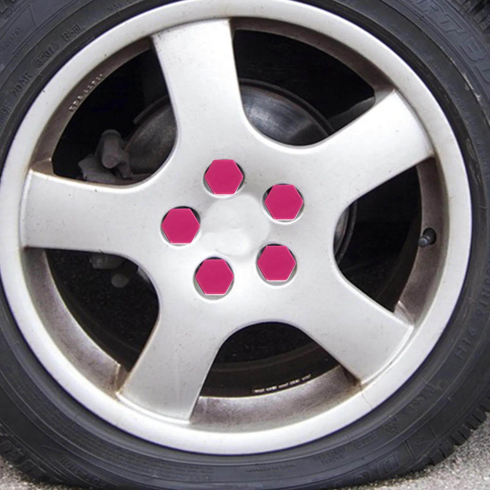 20pcs Silicone Wheel Lug Nut Covers – Rust-Proof Hub Caps for Car Tire Bolts, Decorative Protective Accessories