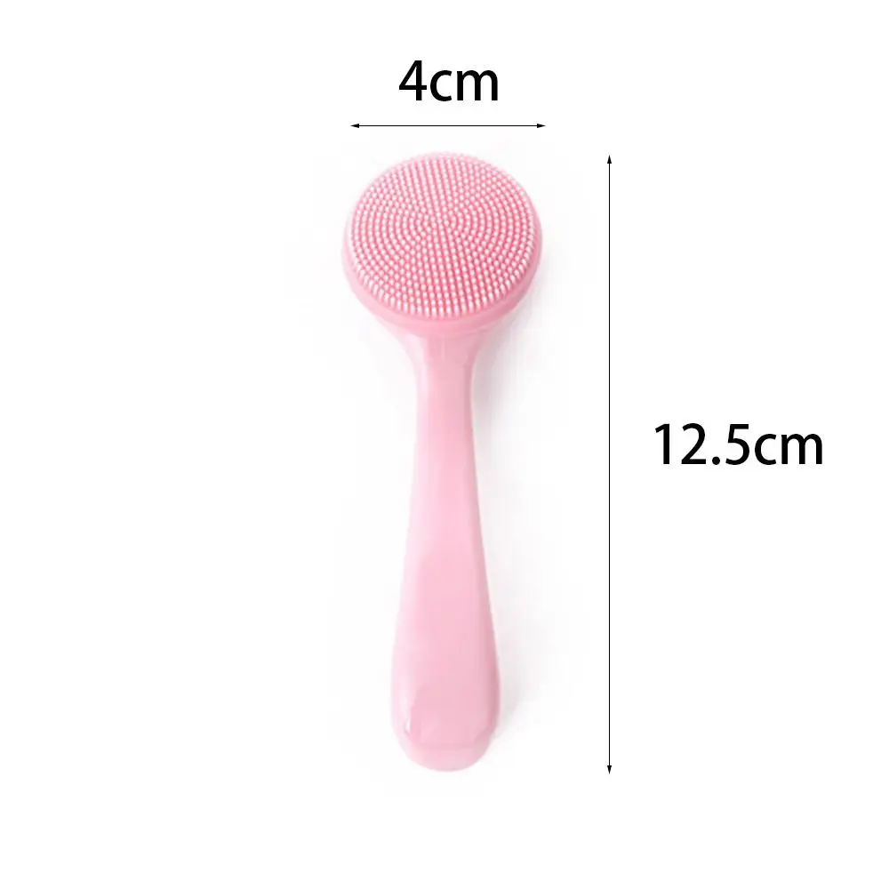 Brosse de soin de la peau en silicone de haute qualité, durable, douce, pour le visage, poignée confortable, dissolvant de points noirs, nettoyant pour le visage, outil de soin de la peau