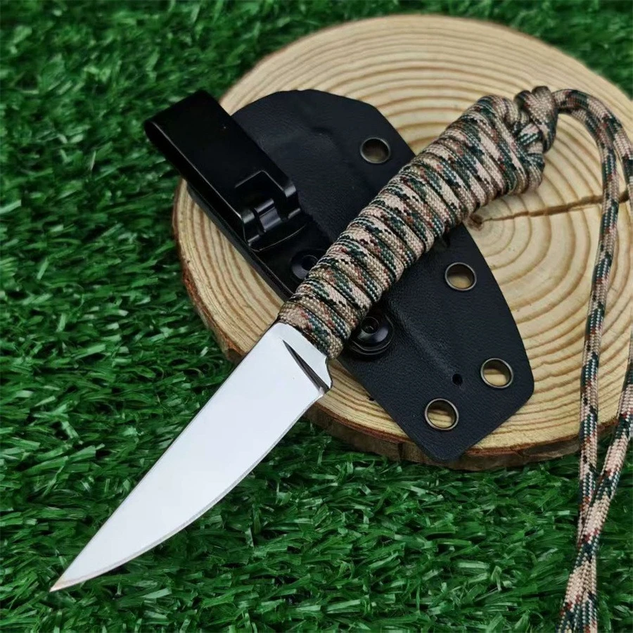 

MK-C нож для выживания на открытом воздухе, лезвие из нержавеющей стали с ножнами, многофункциональный нож для кемпинга, пешего туризма, рыбалки, охоты для мужчин