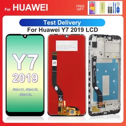 Pantalla LCD táctil para móvil, montaje de digitalizador de repuesto para HUAWEI Y7 2019, 6,26 pulgadas, Y7 Prime 2019, DUB-LX1, DUB-LX3