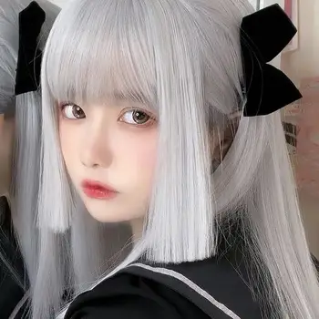 韓版女款長直公主式假髮,自然逼真,適合角色扮演,全身覆蓋,蕾絲前額假髮 8 最佳銷售 公主假髮 - №8