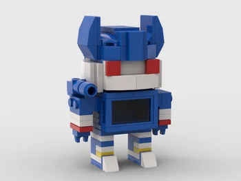 *Transform Otomatik Robot Brickheadz * Nemesis Prime Soundwave Unicorn DIY aydınlatmak MOC blok tuğla seti, Uyumlu