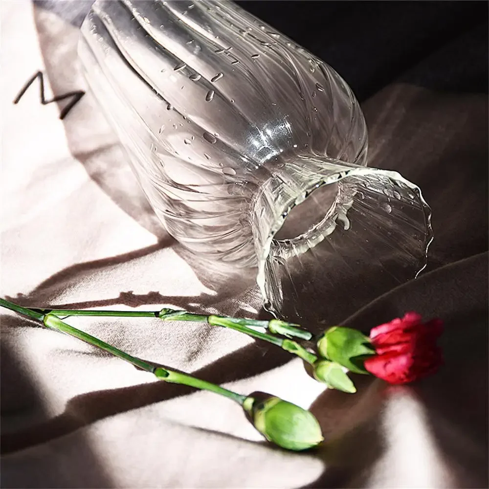 

Transparent Glass Vases for Artificial Flowers, Faux Flowers, Fake Flowers, Plant Bottle, Flower Pot, Nordic Creative Hydroponic
