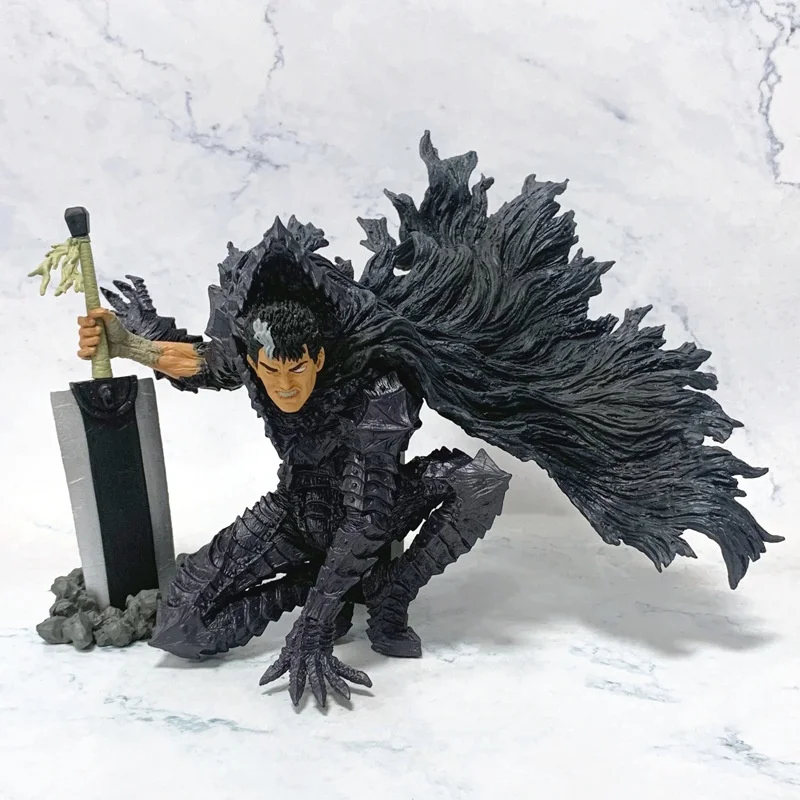 Figurine d'action Masterlise Berserk Guts, effet sang et dégâts de combat, modèle de statue en PVC pour collectionneurs d'anime adultes