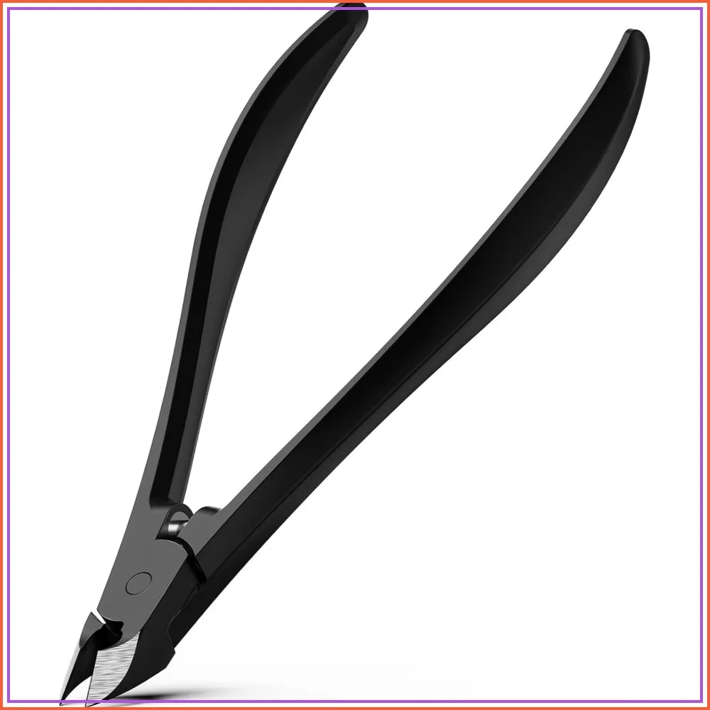 

Precision Half Jaw Cuticle Clippers, Stainless Steel Cuticle Trimmer for Manicure and Pedicure, Professional Cuticle Remover Tool