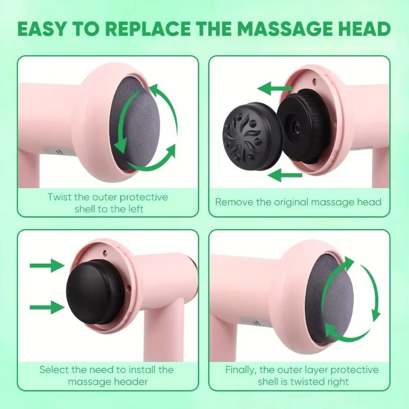 SL-630 Electric Body Massager Multiactive Handheld Fascia Muscle Relaxation Massager,