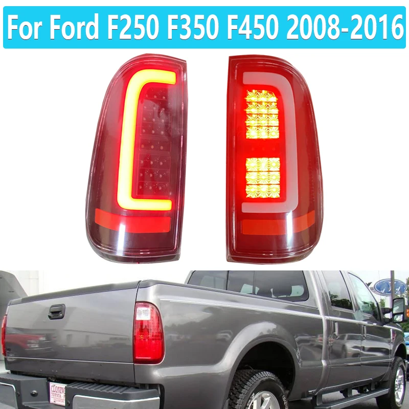 

Задние фонари для Ford F250 F350 F450 SuperDuty 2008-2016 светодиодный задний сигнал поворота