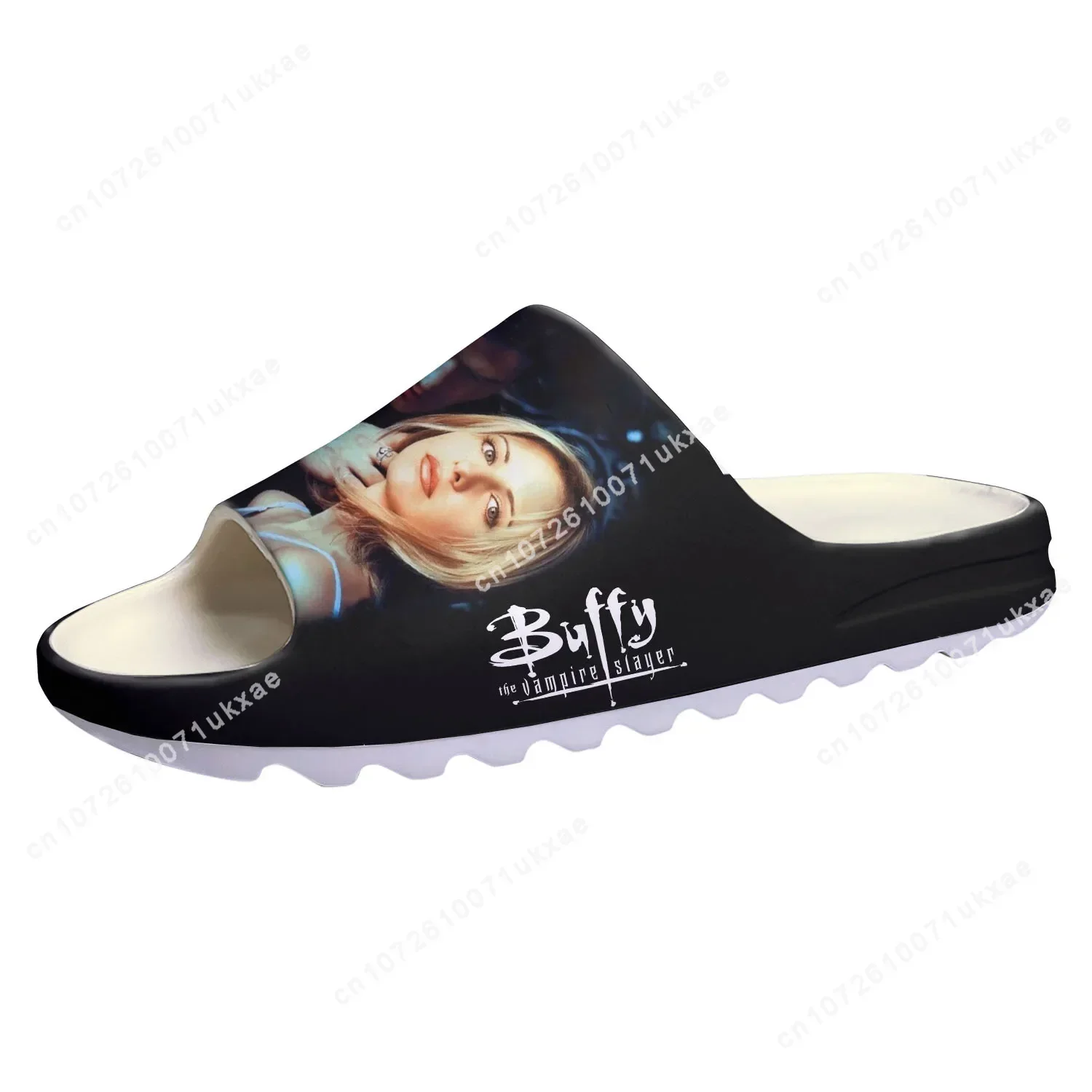 Buffy the Vampire Slayer Soft Sole Sllipers Home Clogs Gellar Step On Water Shoes Mens Womens Teenager Step in Custom Sandals