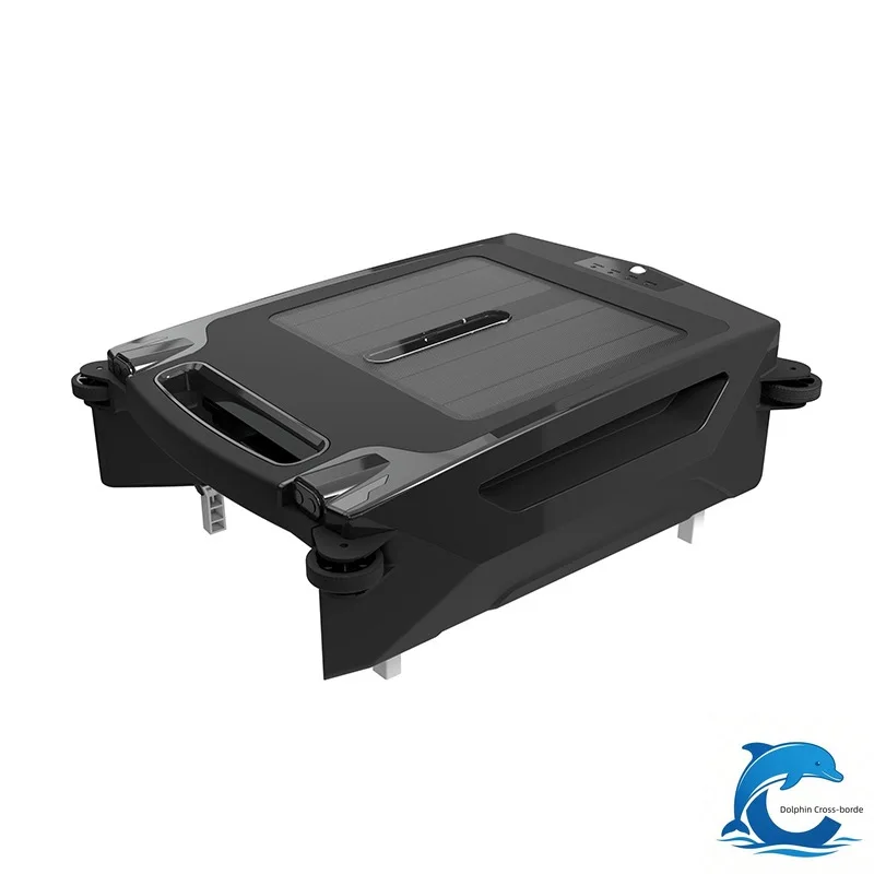 Fully Automatic Pool Suction Cleaner, Wireless Smart Surface Cleaning Robot, Dual Charging & Long Runtime
