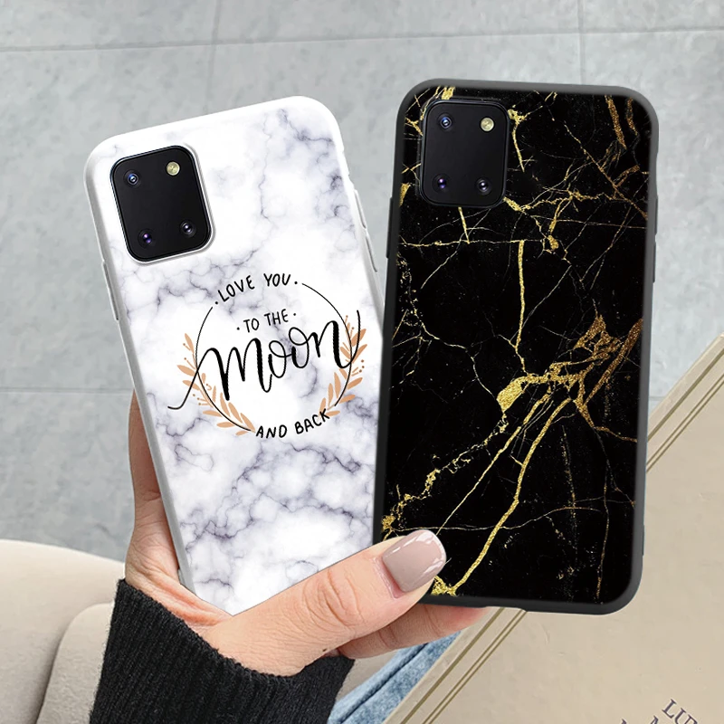 Marble Pattern Phone Case For Samsung Galaxy Note 10 Lite Protective Cover Case Soft Funda For Samsung Note 10 Note10 Lite Coque