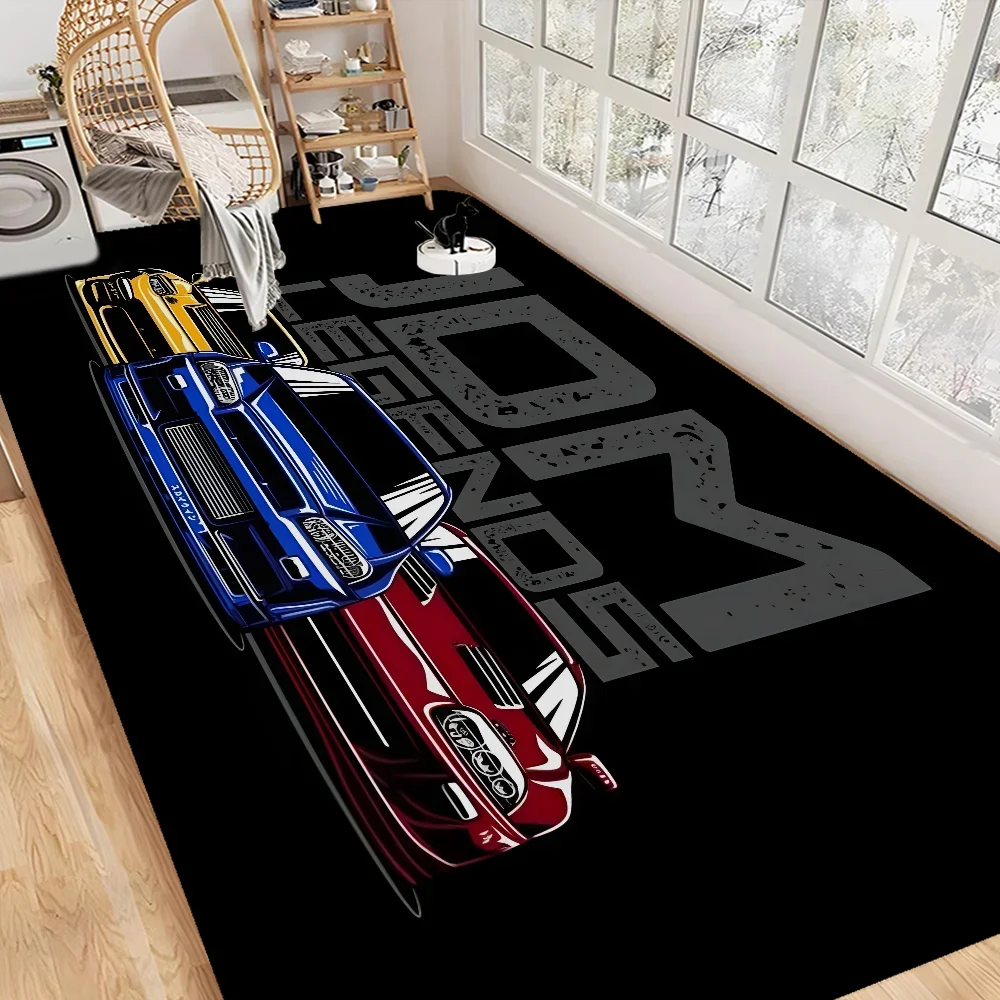 

Японский спортивный автомобиль Jdm RWB 911 964 933, окрашенный коврик для входной двери, домашний коврик в скандинавском стиле, коврики для ванной и туалета, декор для спальни, коврик