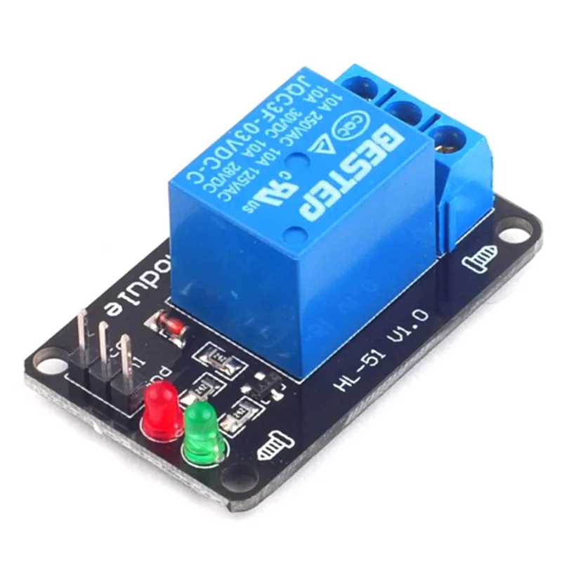 1PC 1 Channel 3V Relay Module Board 3.3V Low Level Shooting With Lamp