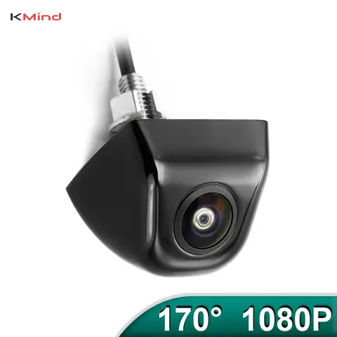 KMIND 1080P AHD 자동차 후방 카메라 170 ° 외부 CCD가 장착된 Fisheye 렌즈 Starlight 야간 투시경 방수 역방향 백업 카메라