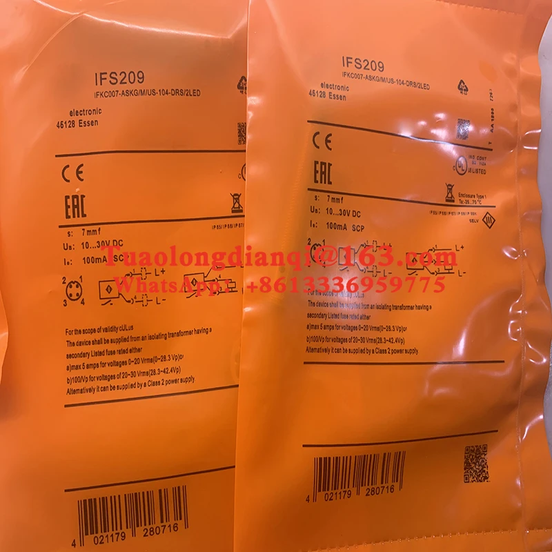 

IFS200 IFS201 IFS202 IFS209 IFS245 IFS249 IFS250 new original Proximity switch sensor in stock