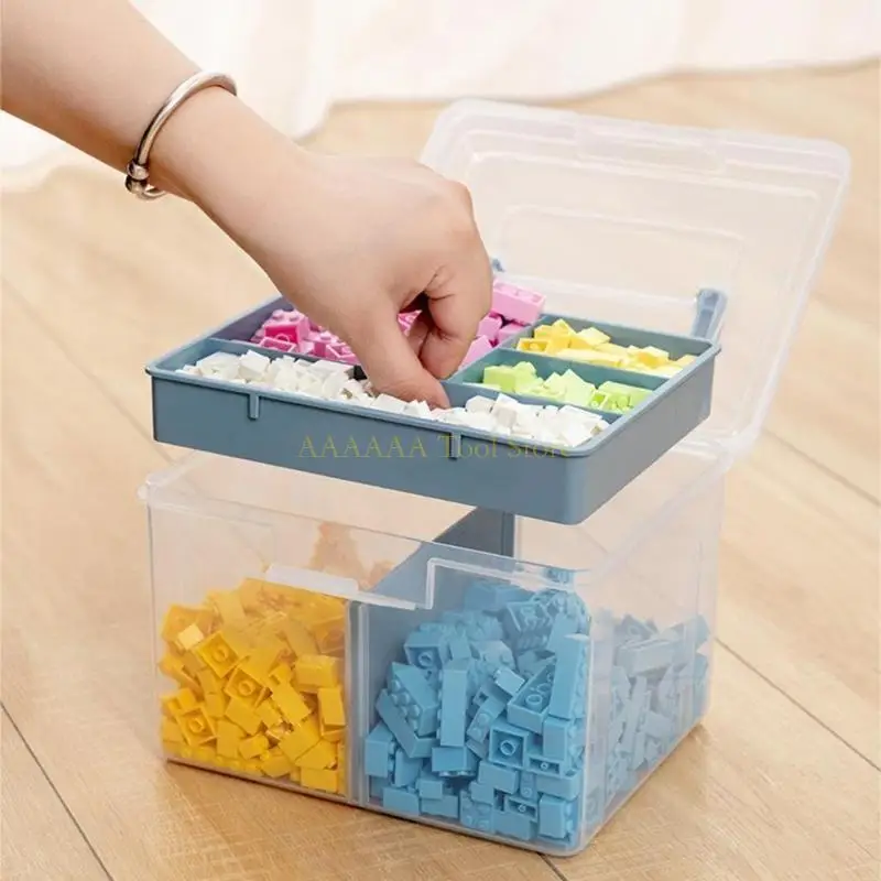 A2BE Clear Craft Stackable Storage Box Storage Tray Storage 컨테이너