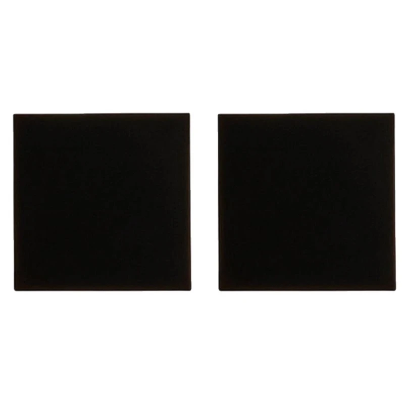 HRBAJ-IP65 Rated 3000K Small LED Outdoor Wall Lights 2Pcs Square Wall Sconce Exterior Lighting Fixtures For Porch