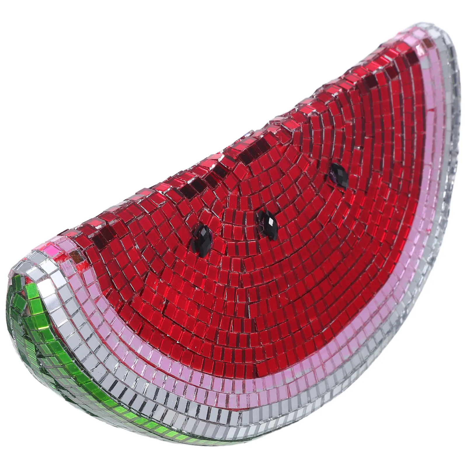 

Зеркальный диско-шар в форме арбуза: современное украшение для вечеринок, праздничный центральный элемент для дня рождения в стиле фруктов, декор для стола, летний декор для бассейна