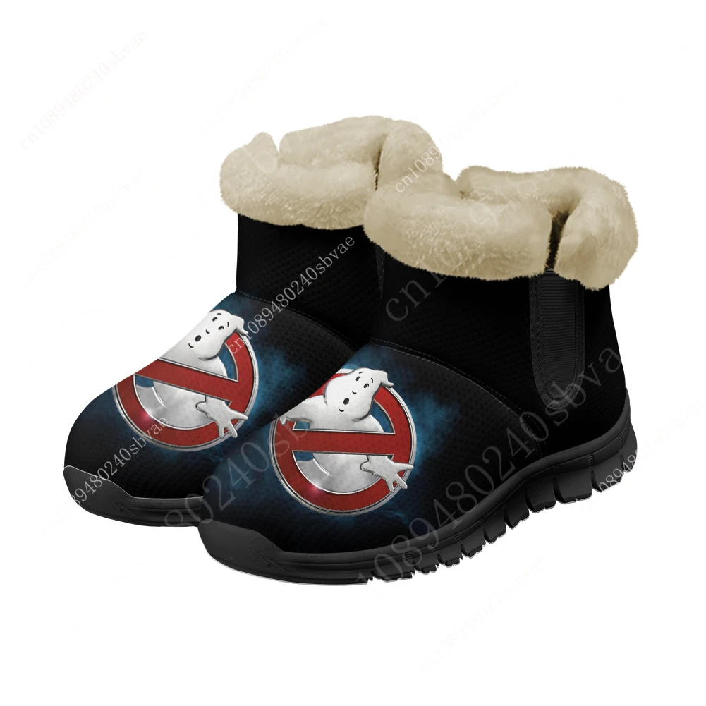 G-Ghostbusters classic movie Snow Boots Mens Womens Teenager Customized Boot Casual Keep Warm Snow Shoe Couple Sports Shoes