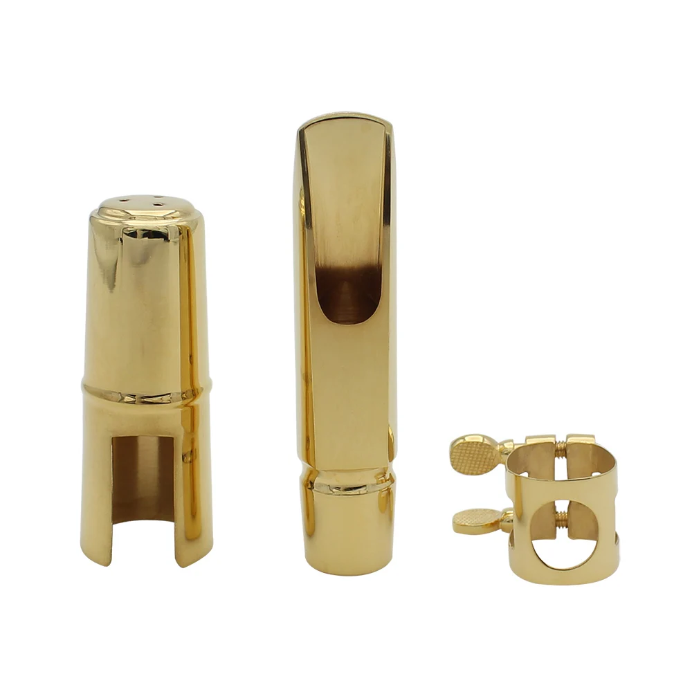 

Gold Alto Saxophone Mouthpiece 5C 6C 7C 8C E Flat Metal Sax Mouthpiece Woodwind Musical Instrument Accessories Saxophone Parts