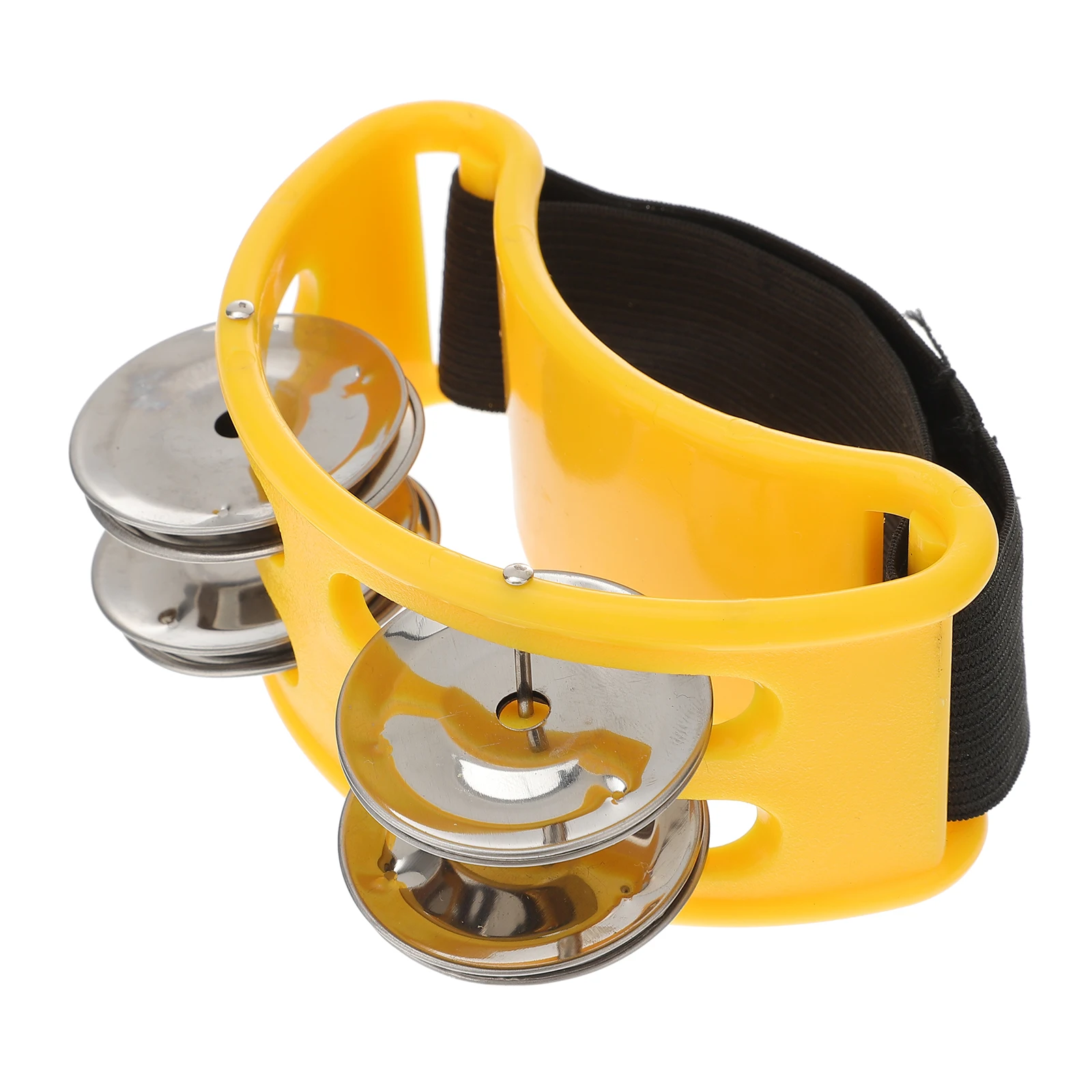 

Tambourine Foot Bell Accessories Music Toys Jingle Handheld Kids Instruments Child