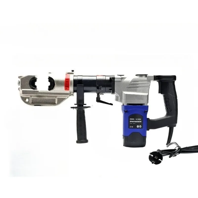 LZ-400C Electric Hydraulic Pliers Electric Power Cable Crimping Tool Cu/Al Terminal Crimping Pliers