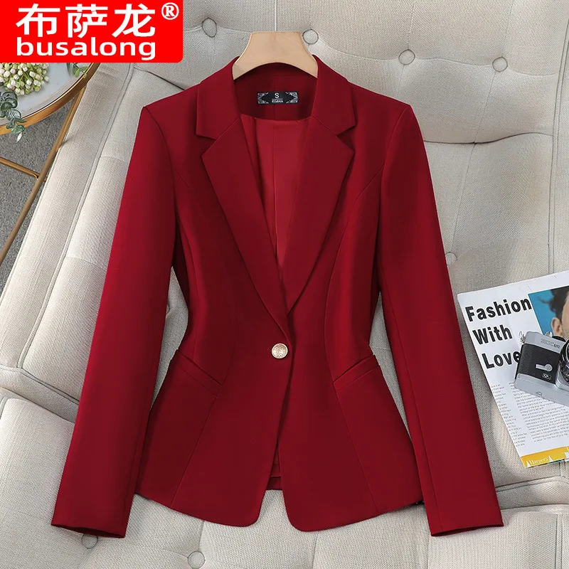 

New Stylish Fashion Suit Casual Women's Long Sleeve Professional Blazer Formal Jacket Workwear8509
