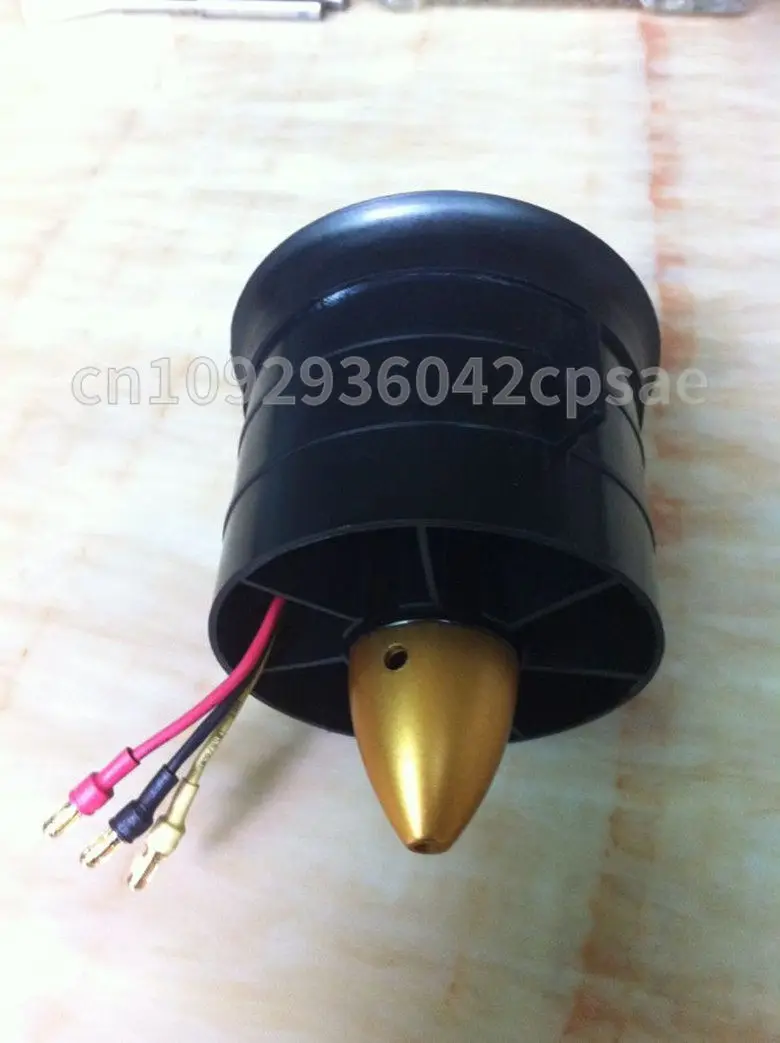 EDF 70mm duct 12-blade 2839/4S brushless motor, dynamic balance combination, model aircraft