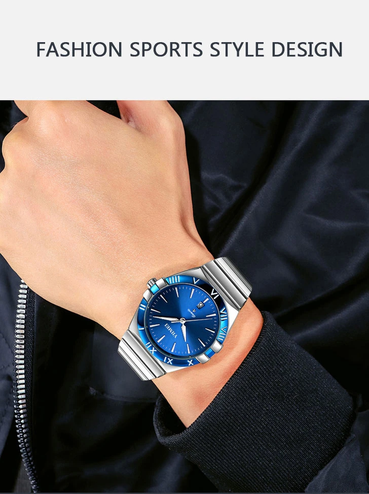 Top Brand Luminous Watch for Men Sports Stainless Steel Mens Watches Relogios Masculino Luxury Golden Quartz Wristwatches