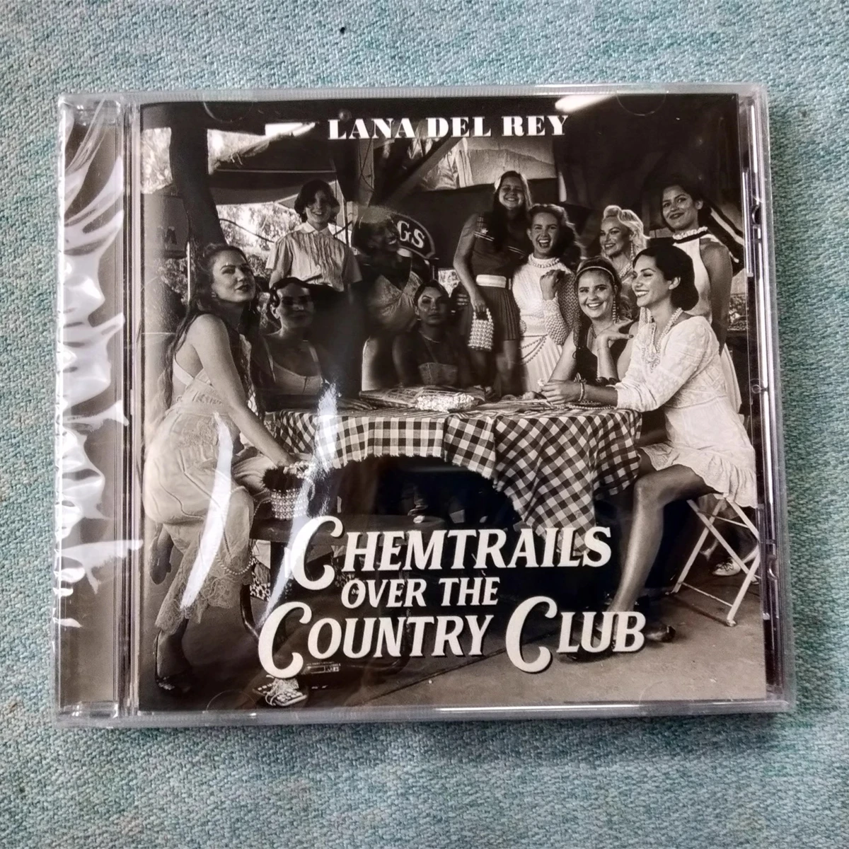 CD de música clásico Pop Lana Del Rey Chemtrails sobre el álbum del Club de campo para grabar música gratis Cosplay Walkman Soundtrakcs Box