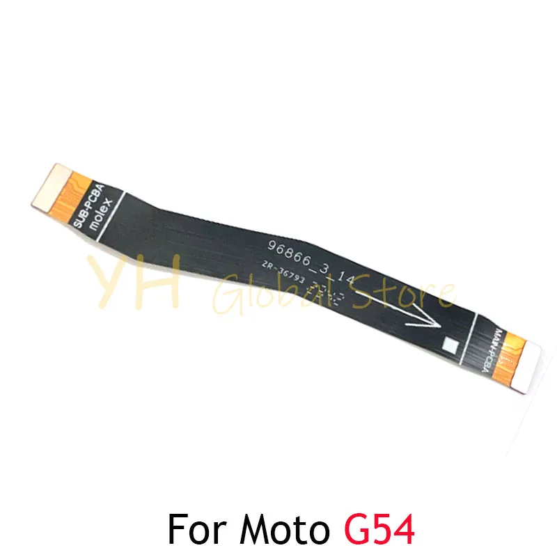 For Motorola Moto G14 G54 G71 G53 5G Main Motherboard Connector LCD Board Flex Cable Replacement Parts