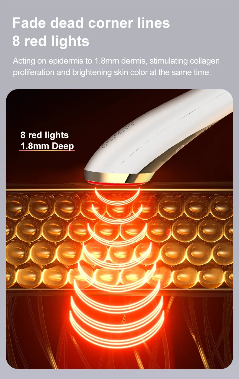 جهاز التجميل للمكتبة الذكية متعدد الوظائف لشد الشد ومضاد للتجاعيد وتبريد الوجه ومضاد للشيخوخة #2