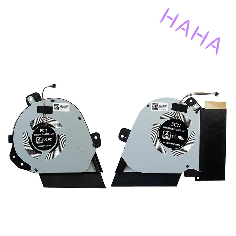 H+New Laptop Cooling CPU GPU Fan for ASUS Phantom 15  Zephyrus G15 GA502I Strix GU505 GU505D GU505DU GU502DU GU502GV DC 5V 0.5A