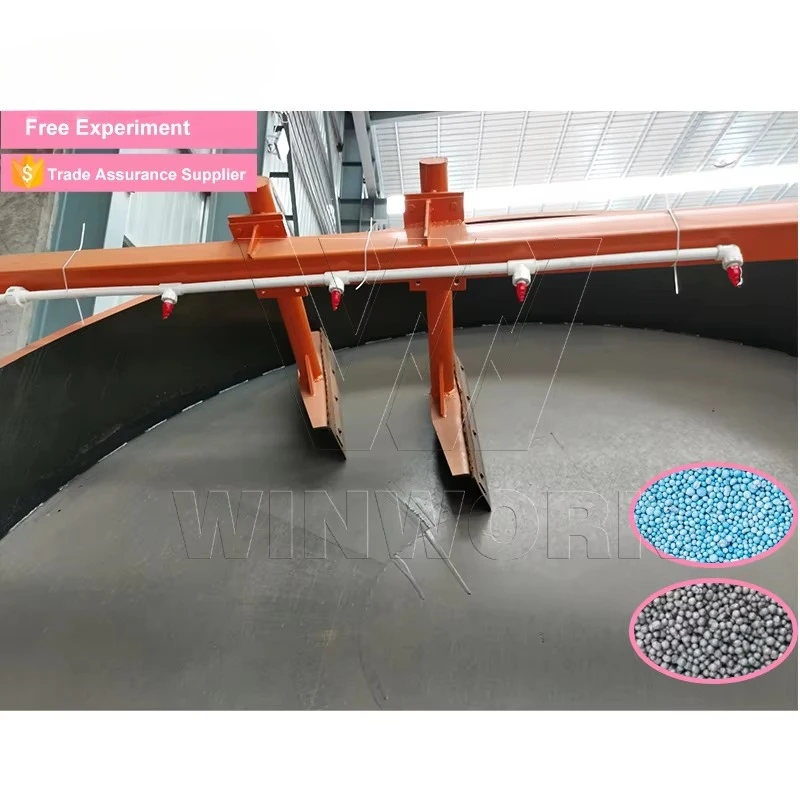 Bentonite Granulator for Animal Litter Pet Litter Processing Equipment Disc Granulator Machine Price