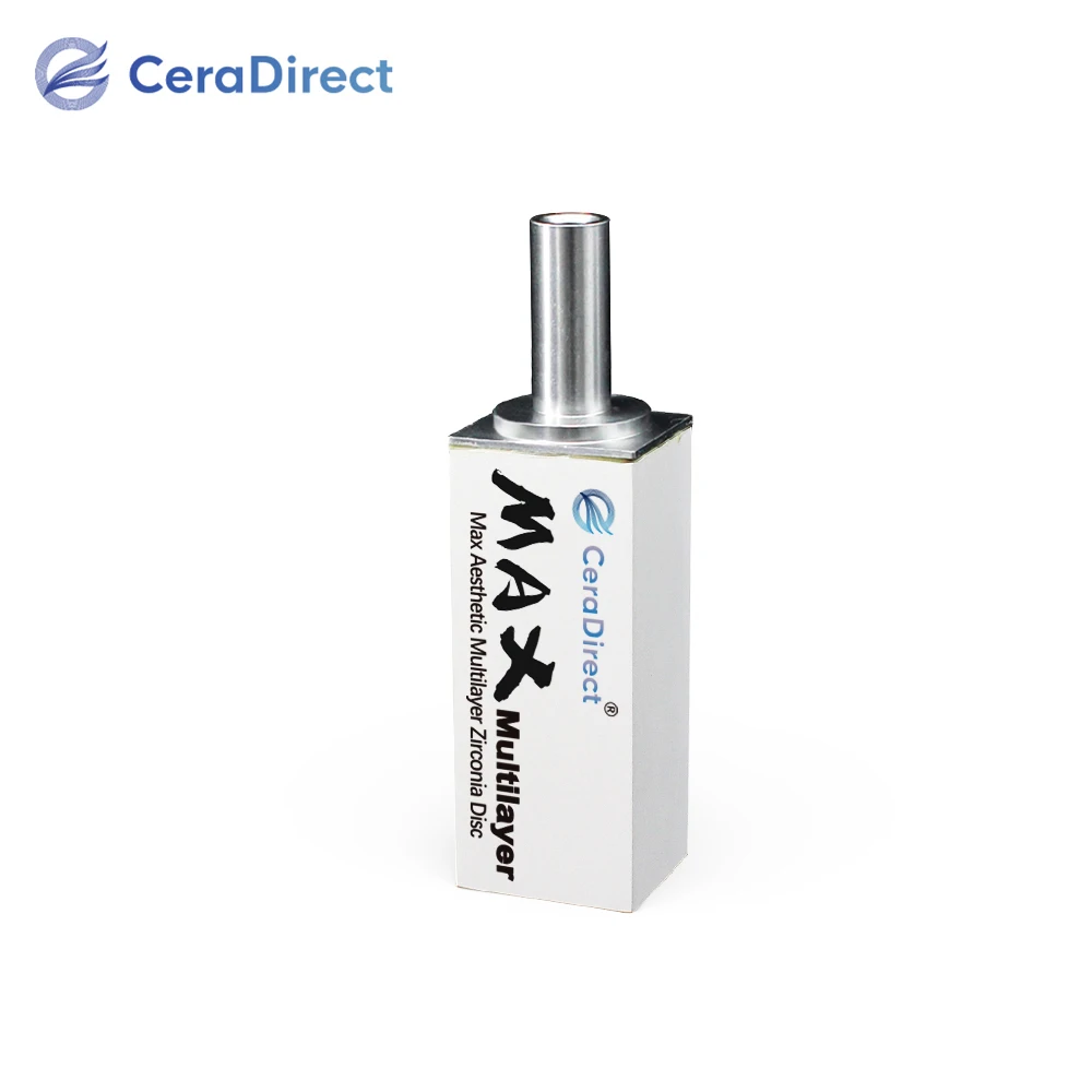 

MAX Multilayer zirconia Sirona cerec (40/19 55/19 65/25 85/40) for dental lab CAD/CAM