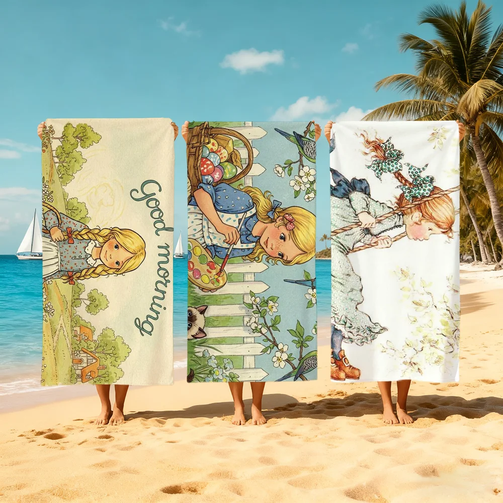 

Полотенце Sarah Kay S-Swing Girl-MT, большое, быстросохнущее, из микрофибры, мягкое, для пляжа, путешествий, фитнеса, сауны, купания, кемпинга