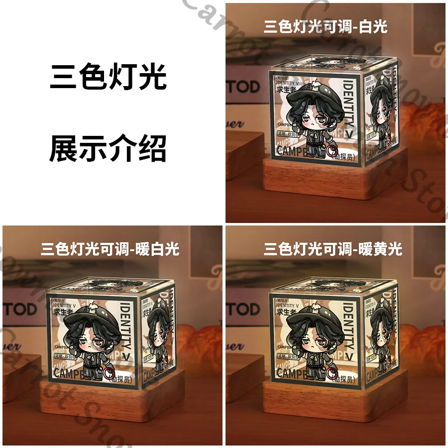 Аниме идентичность VProspector акриловая сборка ночник световая горелка косплей подарок мультфильм украшение реквизит собственность