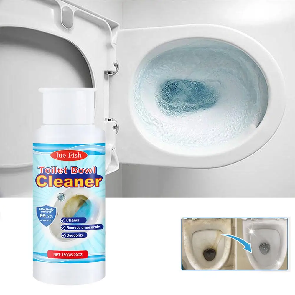 150ml Toilet Refreshing Bubble Cleaner Anti Splash Bathtub Sewer Pipe Dredging Tool Powder Toilet Clean E0r0