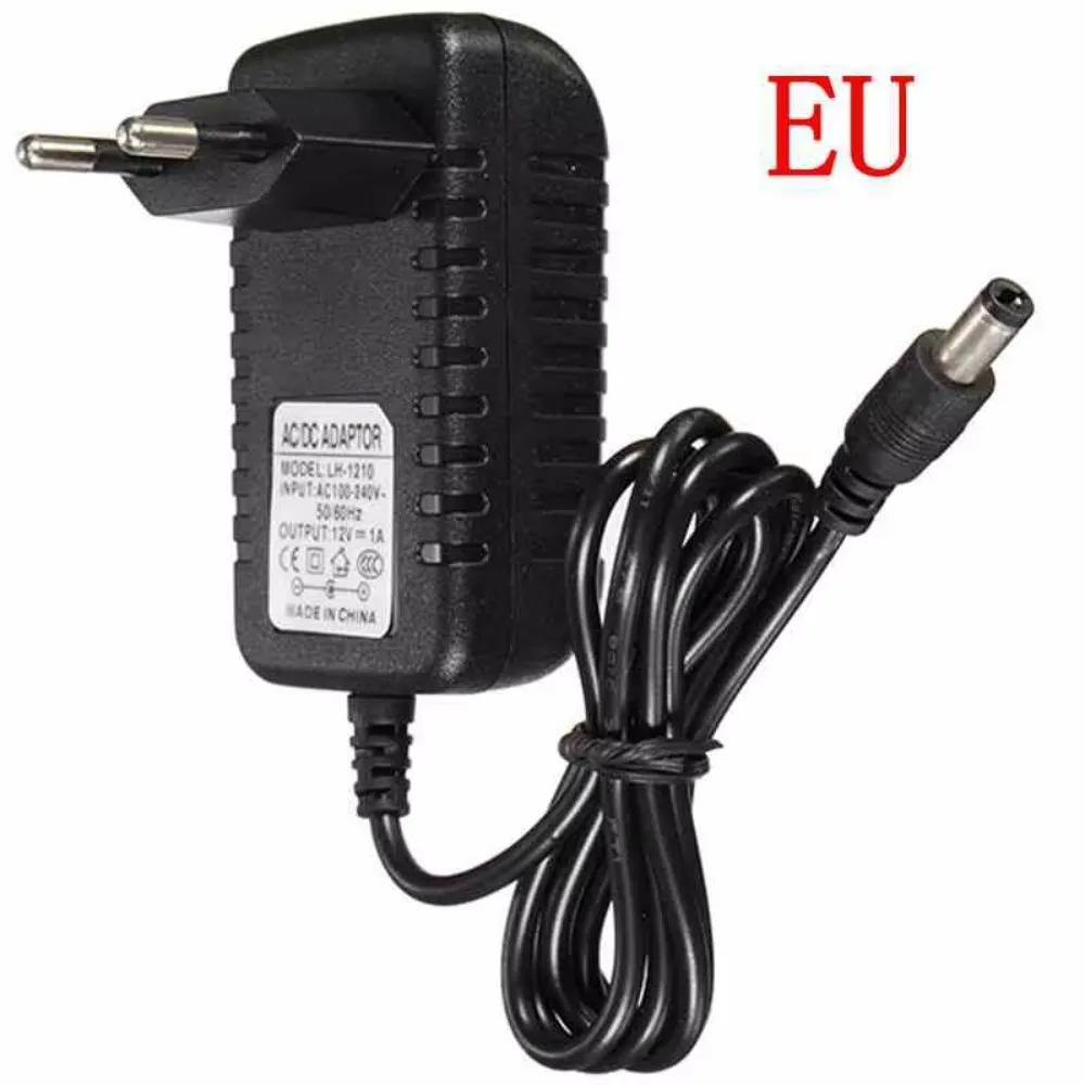 

Universal 1.5A Power Adapter AC to DC 12V 6V 9V Converter with EU/US Plug for LED Light Emitting Diode Drivers