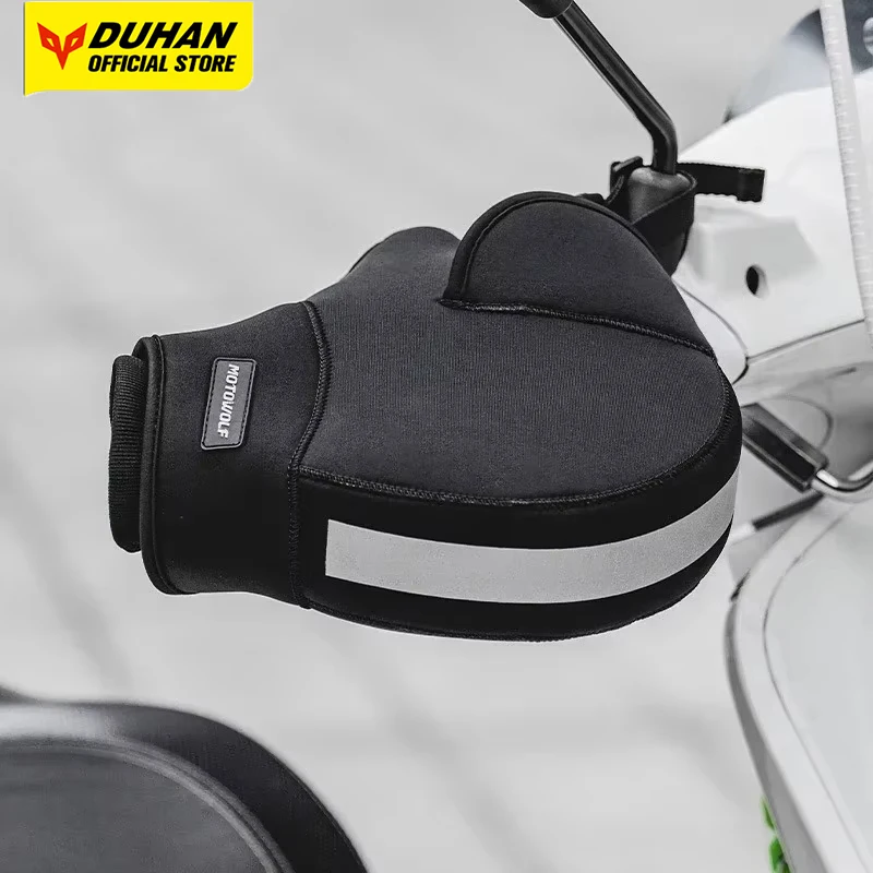 

Wind Rainproof Handlebar Gloves Winter Warm Cycling Mittens Waterproof Mountain Road Bike Bar Gloves Bicycle Acessories