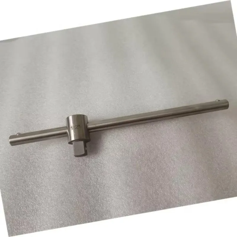 Maniglia a T scorrevole per utensili non magnetici in titanio 3/8"*180mm