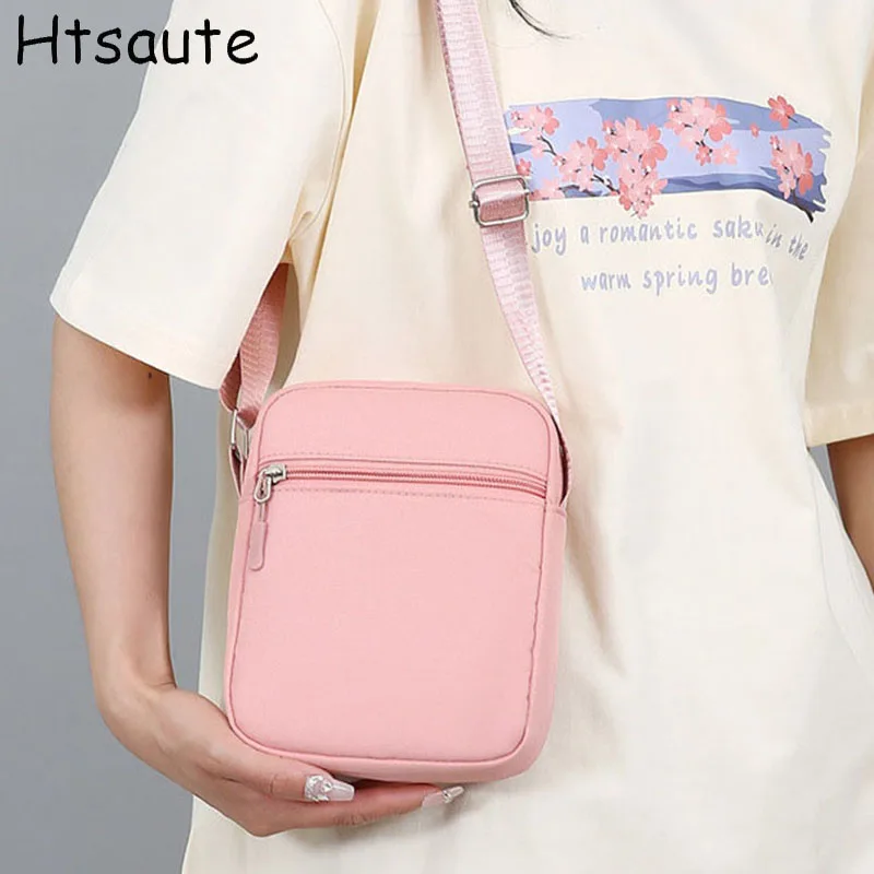 

Women Messenger Bags Oxford Mini Handbags Casual Students Shoulder Sling Bags Minimalist crossbody bag phone holder
