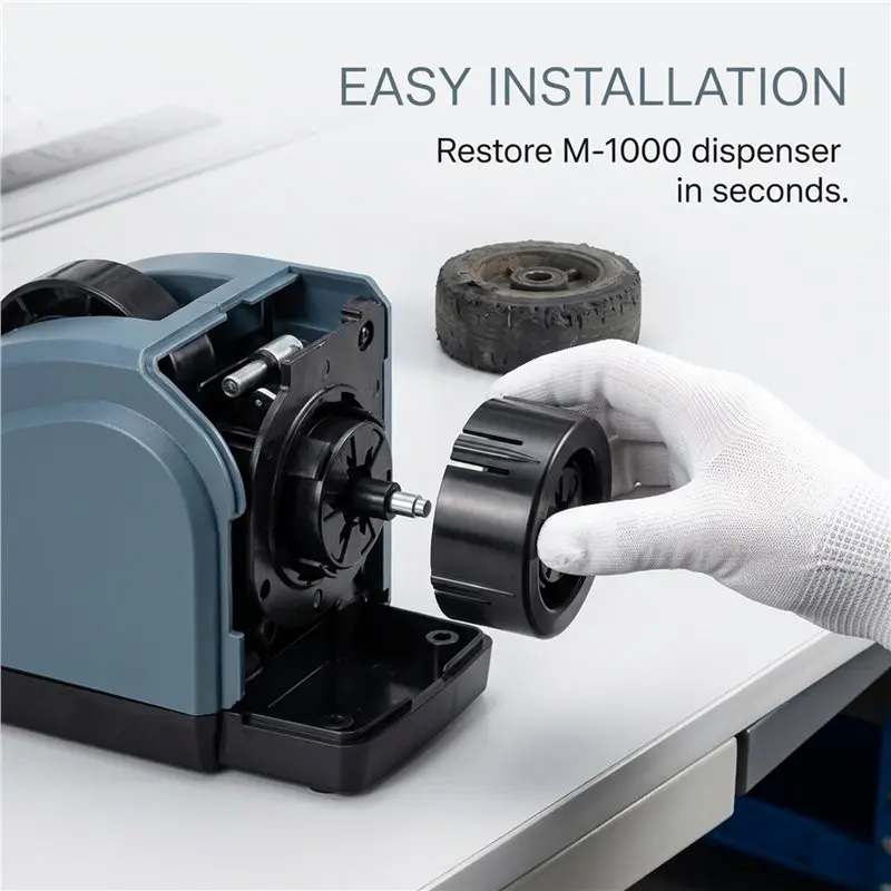 A93PHOT! For M-1000 Electric Tape Dispenser, Replacement Tape Wheel- 1PCS, Precision-Engineered Fit