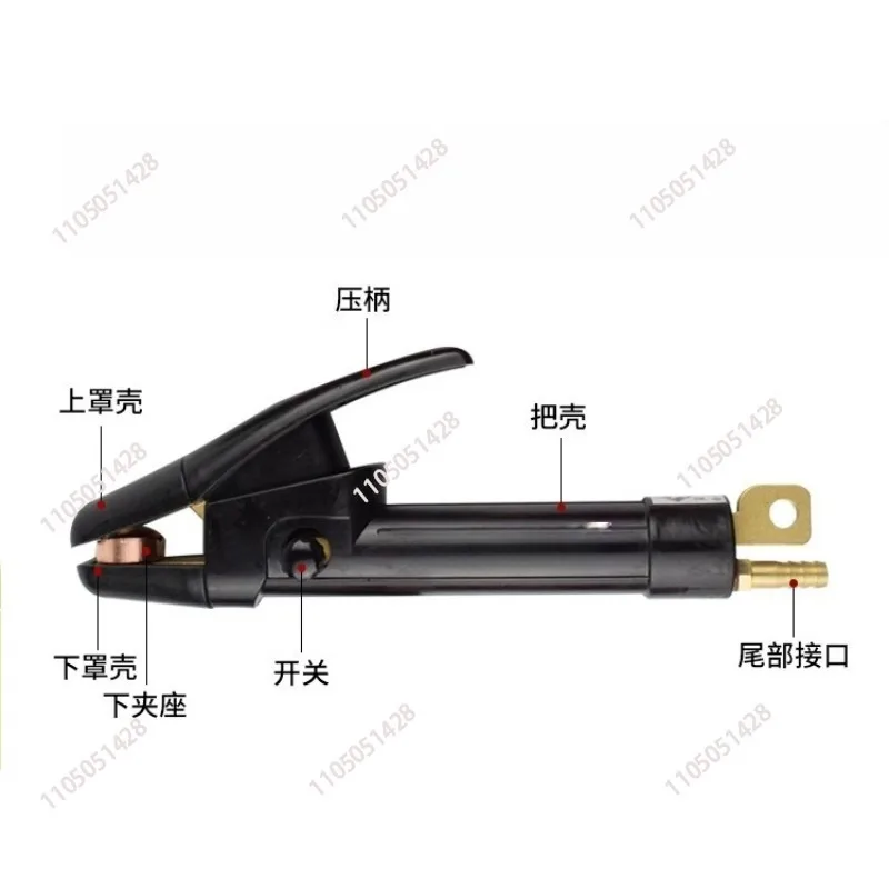1000/1500A Carbon Arc Gouging Torch - Welding Tool for clearing Defects & Machining