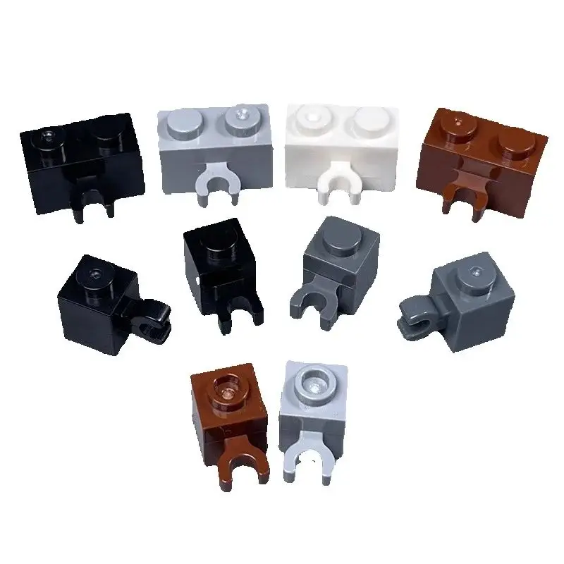 

10pcs 60475 Modified 1 x1 with Open U Clip Block Moc Accessories Compatible with Bricks DIY Children Toys Assembly
