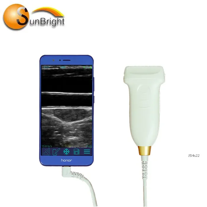 Portable Type C linear mini ultrasound machine laptop probe