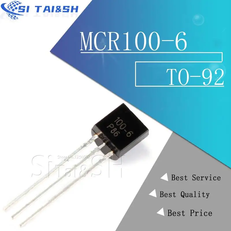 Si Tai&SH 100PCS MAC97A8 MAC97A6 MCR100-6 MCR100-8 2SC1815 2SA1015 2SA733 2SC945 MCR100 97A8 97A6 C1815 A1015 A33 C945