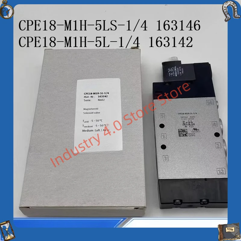 

CPE18-M1H-5L-1/4 163142 163146 solenoid valve new in box